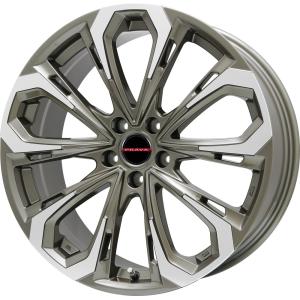 BIGWAY LEYSEEN PRAVA 5X 20インチ 8.5J +45 5-114.3 ブルー