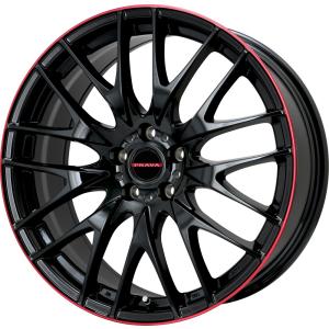 BIGWAY LEYSEEN PRAVA 9M 20インチ 8.5J +38 5-114.3 ブラックメタル