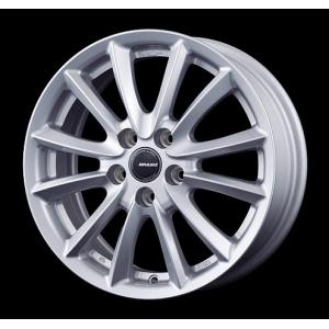 KOSEI QRASIZ VS6 17インチ 7.0J +38 5-114.3 シルバー 4本で送料無料