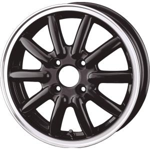 ドゥオール ホイール新品 4本セット フェニーチェ RX3 ゴールドリム/PO