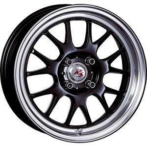 CRIMSON RS ST AIR MONOBLOCK 15インチ 5.5J +45 4-100 ブラック/ポリッシュリップ4本で送料無料 クリムソン RS ST AIR モノブロック｜handelondemand-store