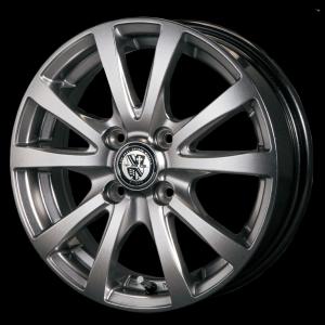 BIGWAY TRG-BAHN 12インチ 3.5J +44 4-100 フラッシュグレイ 4本で送料無料 ビッグウエイ TRG バーン
