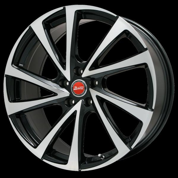 BIGWAY B-win VENOZA10 20インチ 8.5J +35 5-114.3 ブラックポ...
