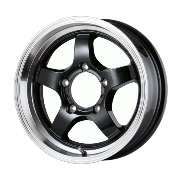 DOALL CST ZERO1 HYPER S 16インチ 5.5J +22 5-139.7 ブラッ...