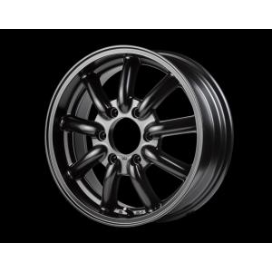FABULOUS BARONE MC-9 17インチ 6.5J +48 6-139.7 セミグロスブラック 