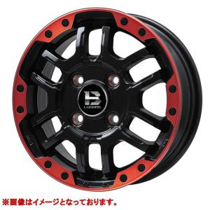 ビッグウエイ ビーラグナス FRD 15インチ 4.5J +45 4-100 ブラック
