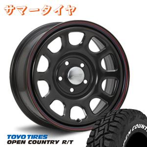 MLJ デイトナ SS 16インチ 7.0J +35 5-114.3 ブラック（レッド/ブルー