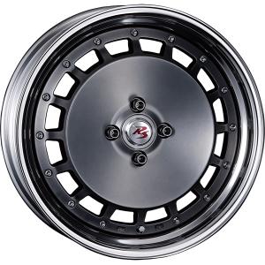 TRYALPHA J-TECH S-6 17インチ 7.0J +38 5-114.3 ガンメタ 4本で