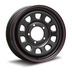 MLJ デイトナ SS 16インチ 7.0J +35 5-114.3 ブラック（レッド