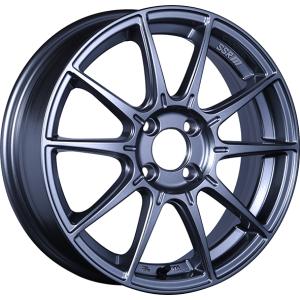 SSR SSR GTX01 15インチ 5.0J +45 4-100 フラットブラック4本で送料