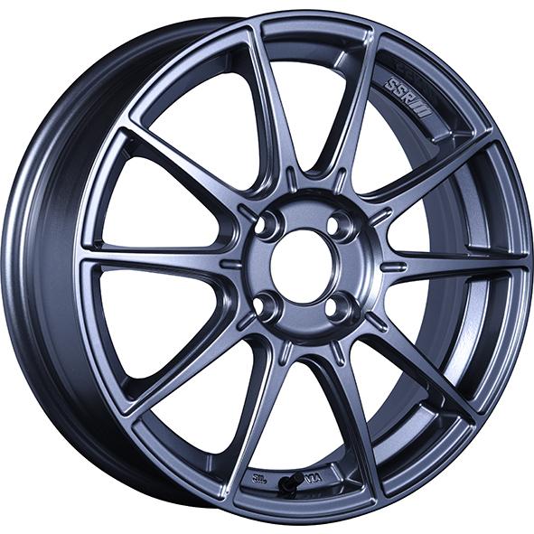 SSR GTX01 15インチ 5.0J +45 4-100 ダークシルバー 4本で送料無料 SSR...
