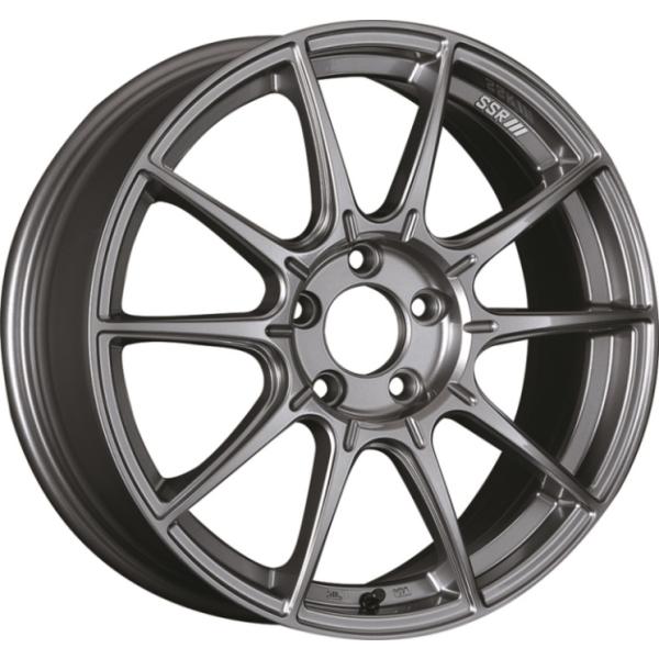 SSR GTX01 18インチ 7.5J +48 5-100 ダークシルバー 4本で送料無料 SSR...