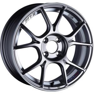SSR GTX02 16インチ 6.5J +45 4-100 グロスブラック 4本で送料