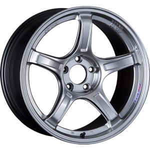 SSR SSR GTX03 18インチ 8.5J +45 5-114.3 クロームシルバー 4本で送料