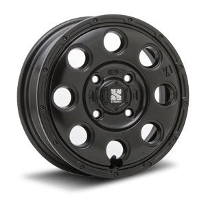 MLJ エクストリームJ KK03 15インチ 4.5J +45 4-100 サテンブラック 4