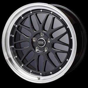 ※ゆーちゃま専用　TAW トライアルファ レオウィング FM9 20インチ 2本 TRYALPHA Leowing FM-9 20インチ 8.5J +38 5-114.3 ブラックメタリック