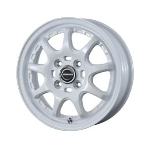 ジャパン三陽 ZACK JP016 15インチ 4H100 4.5J +45 1本 シルバー