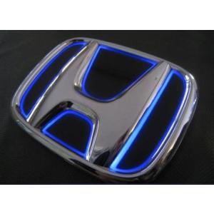 ジュナック LED トランスエンブレム ホンダ フィット GK3/4/5/6 LTE-H2