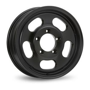 MLJ エクストリームJ Dスロット 16インチ 5.5J +22 5-139.7 サテンブラック ...