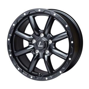 TRYALPHA Leowing XR-Glad80 16インチ 6.5J +38 6-139.7 セミグロス