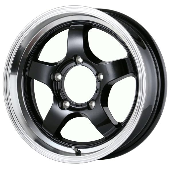 DOALL CST ZERO1 HYPER S 16インチ 5.5J +22 5-139.7 ブラッ...