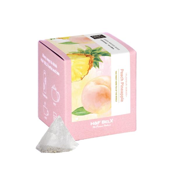 ［CUBE］ピーチパイナップル  2.0g×20包 グリーンルイボスティー 水出し 未発酵 パイナッ...