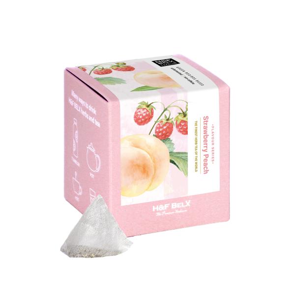 ［CUBE］ストロベリーピーチルイボスティー  2.0g×20包 グリーンルイボスティー 水出し 未...