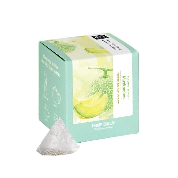 ［CUBE］マスクメロンルイボスティー2.0g×20包 グリーンルイボスティー 未発酵 マスクメロン...