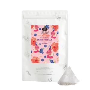 ベリーハイビスカスルイボスティー 1.5g×30包 グリーンルイボスティー ハーブティー お茶 ノンカフェイン  H&amp;F BELX エイチアンドエフ ベルクス [M便 1/3]