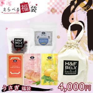 【29％OFF】選べる福袋 - うさぎセット - 福袋 2023年 新春 お茶 ルイボスティー 食品 飲料 まとめ買い 大容量 ハーブティー コーヒー H&amp;F BELX