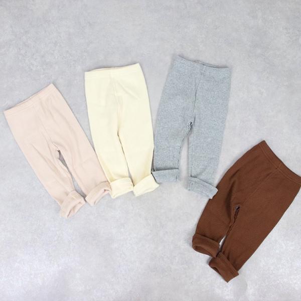 レギンス ベビー キッズ スパッツ パンツ ズボン 長ズボン リブ 女の子 男の子 ベビー服 子供服...