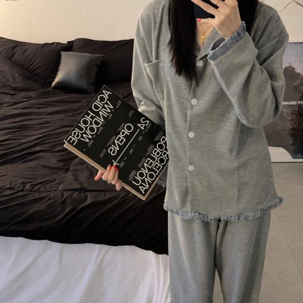 ルームウェア レディース パジャマ 部屋着 上下セット セットアップ 長袖 春 夏 秋 かわいい 可...