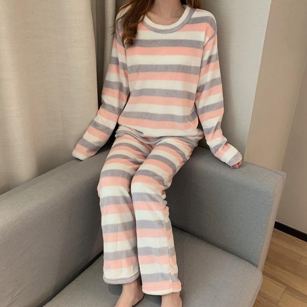パジャマ レディース ルームウェア セットアップ 上下セット 長袖 春 秋 冬 かわいい おしゃれ ...
