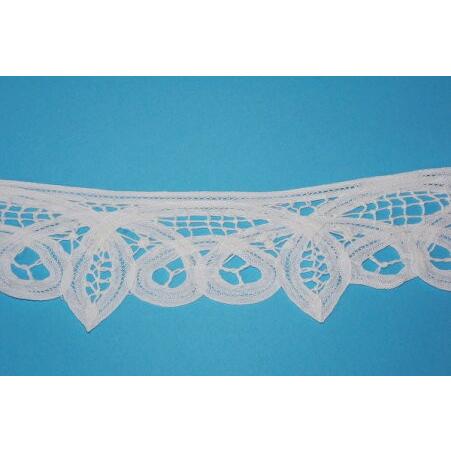 バテンレース 　白　80mm巾  No.99239