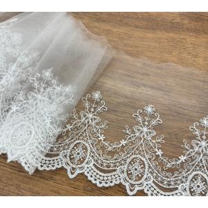 広幅 チュールレース (ミュゼフラワー) レース 手芸 : 手芸のfairylace