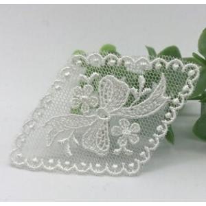 アンティーク 復刻版 イニシャル レースワッペン : 手芸のfairylace