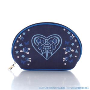 【SALE ￥3300→￥1650】50％OFF！ 【ジョジョの奇妙な冒険　ストーンオーシャン】ポーチ　ハートモチーフ