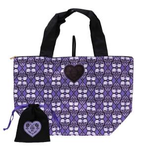 ANNA SUI（アナスイ） エコバッグ ハート＆ローズ 巾着付きエコバッグ