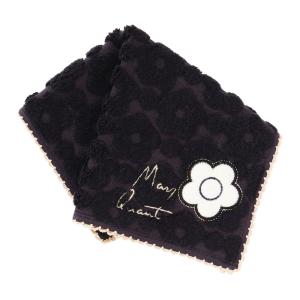 MARY QUANT（マリークヮント） タオルハンカチ 1503 ブラック