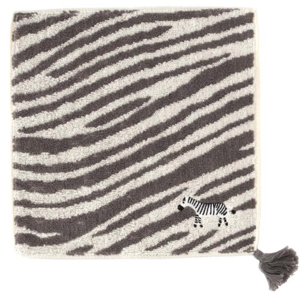 しまうま　ブルーミーズ タオルハンカチ