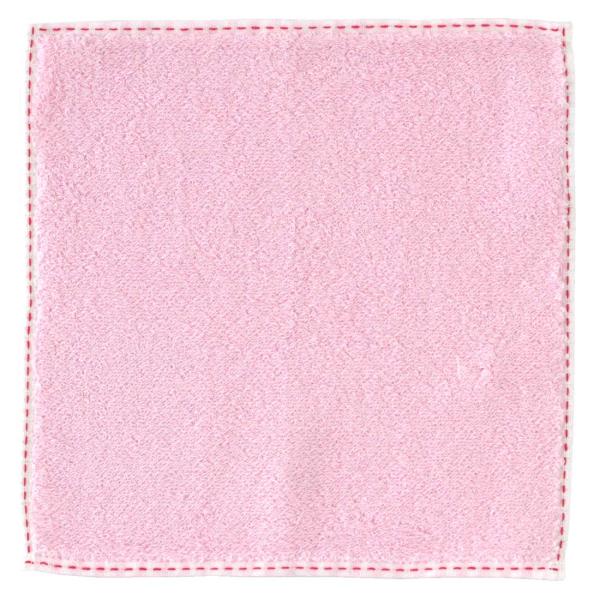 プレーン　ピンク　ブルーミーズ　タオルハンカチ