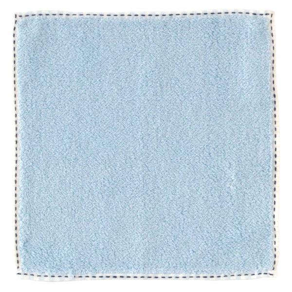 プレーン　ブルー　ブルーミーズ　タオルハンカチ