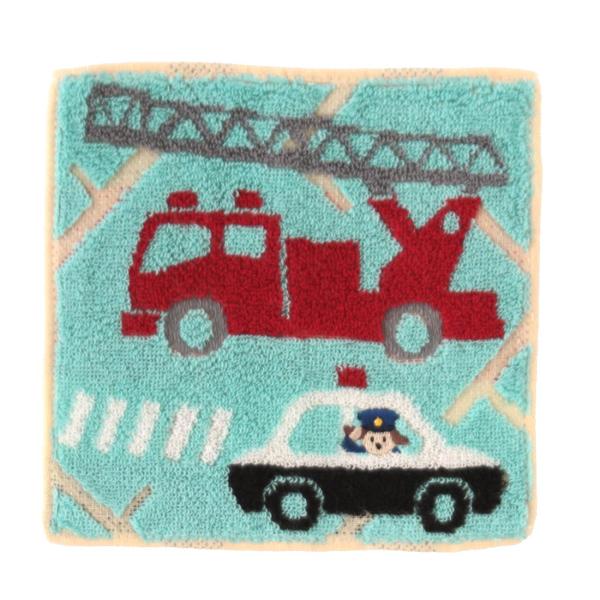 はたらくくるま　ブルーミーズ　ちびタオル