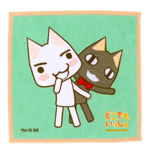 プレイステーション　スマホ・メガネ拭き　ハンカチ　どこでもいっしょ　トロとクロ　