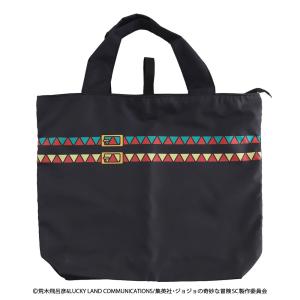 ジョジョの奇妙な冒険　スターダストクルセイダース　エコバッグ/マイバッグ　空条承太郎　ブラック