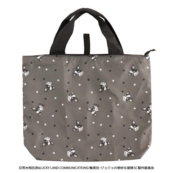 ジョジョの奇妙な冒険　スターダストクルセイダース　エコバッグ/マイバッグ　イギー　グレー