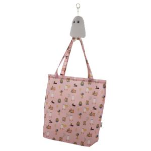 大人の図鑑 エコバッグ/マイバッグ 踊る埴輪 ベージュ : ハンカチーフ
