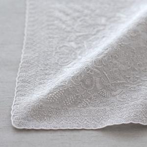 汕頭手刺繍 ハンカチ 7203 | ブライダル 結婚式 フォーマル