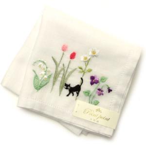 ポワンポワン ベトナム手刺繍ハンカチ 6221-10 イエロー | 伝統技術 手