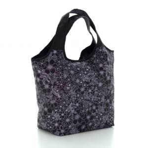 ソフィスティ　エコバッグ　マイバッグ　パッケージ入り　0209　花　線画